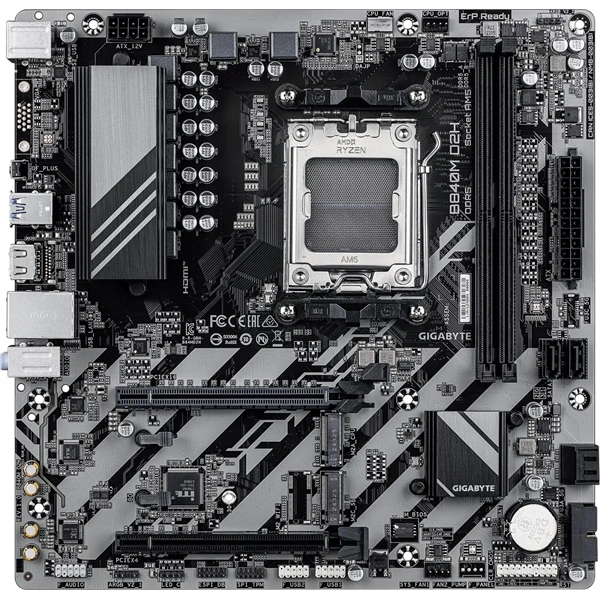 Gigabyte B840M D2H AMD B840 AM5 mATX alaplap