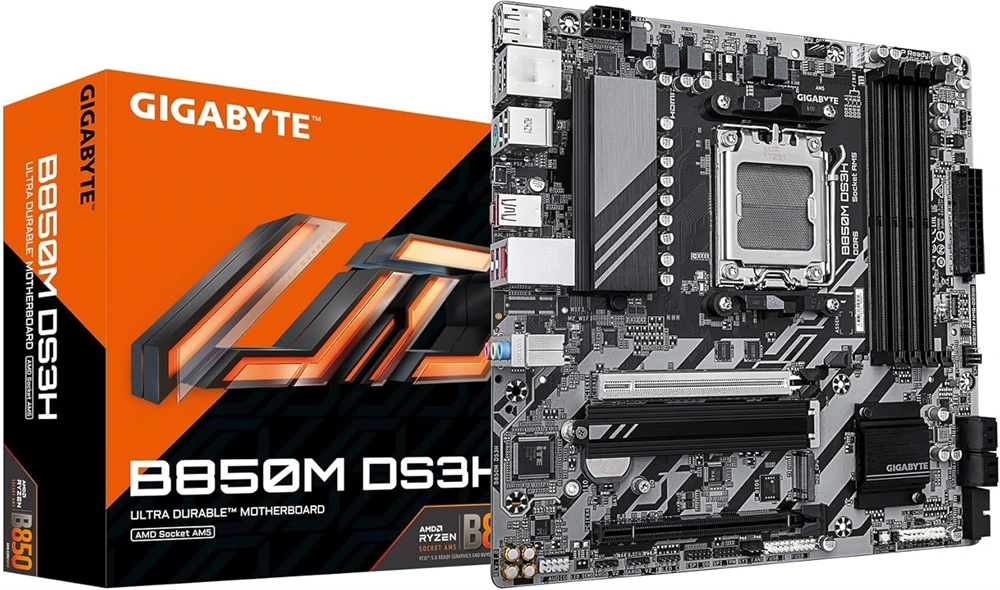 Gigabyte B850M DS3H AMD B850 AM5 mATX alaplap