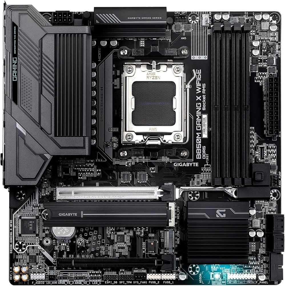 Gigabyte B850M GAMING X Wi-Fi AMD B850 AM5 mATX alaplap