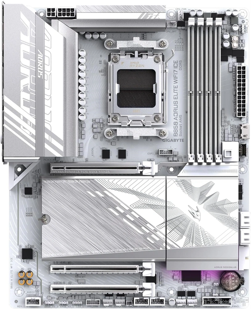 Gigabyte B850 AORUS ELITE ICE Wi-Fi AMD B850 AM5 ATX alaplap