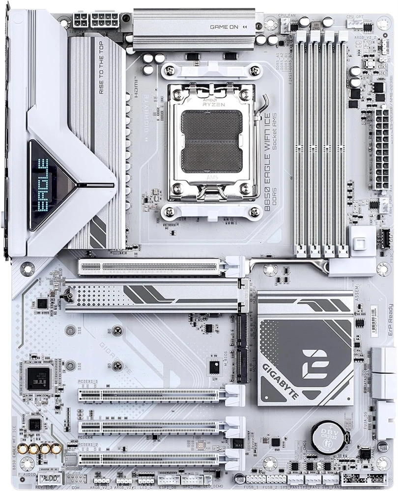 Gigabyte B850 EAGLE ICE Wi-Fi AMD B850 AM5 ATX alaplap
