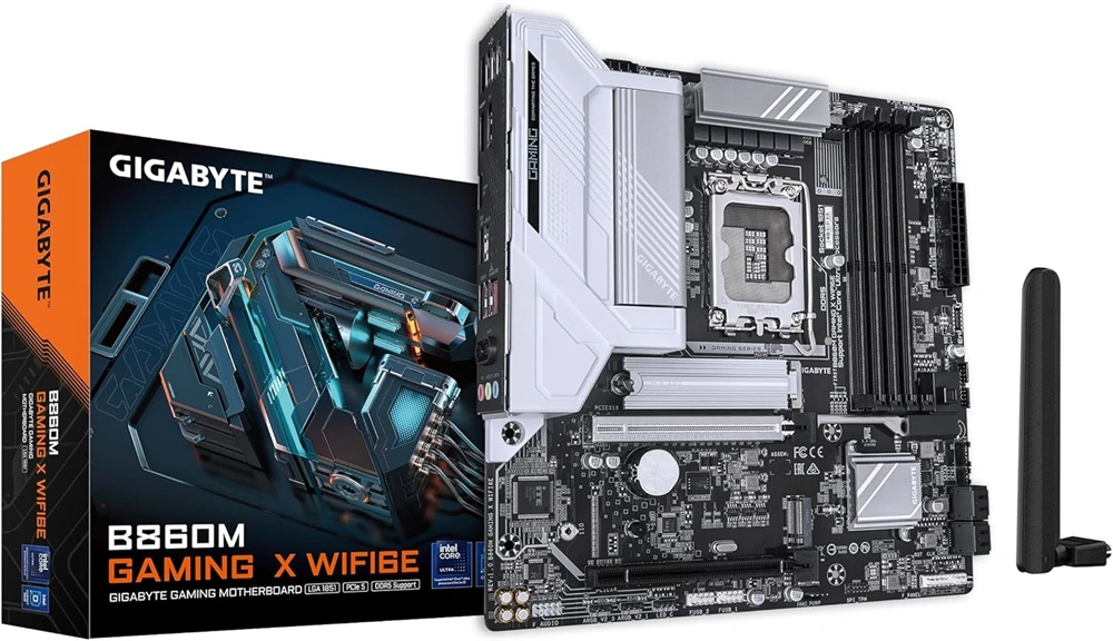 Gigabyte B860M Gaming X Wi-Fi Intel B860M LGA1851 mATX alaplap