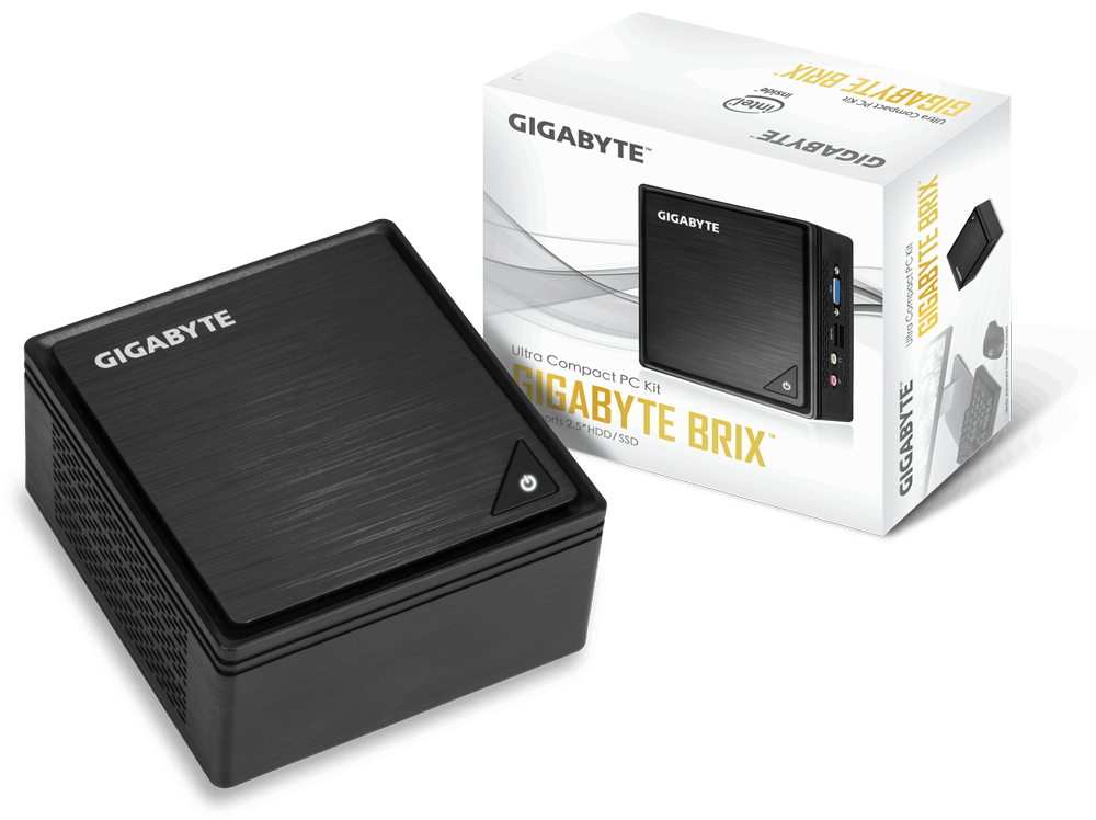 Gigabyte GB-BPCE-3350C Brix Intel Barebone mini asztali PC