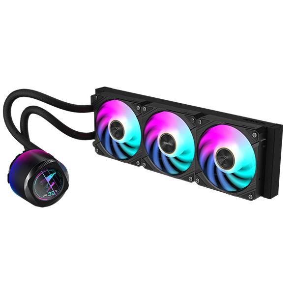 Gigabyte GP-AORUS WATERFORCE X II 360 3x120mm ARGB vízhűtéses processzor hűtő