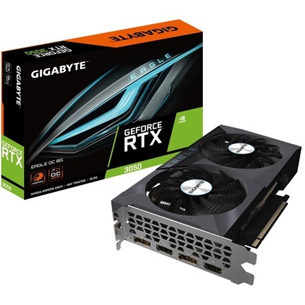 Gigabyte GeForce RTX 3050 Eagle OC 8GB GDDR6 128-bit videokártya