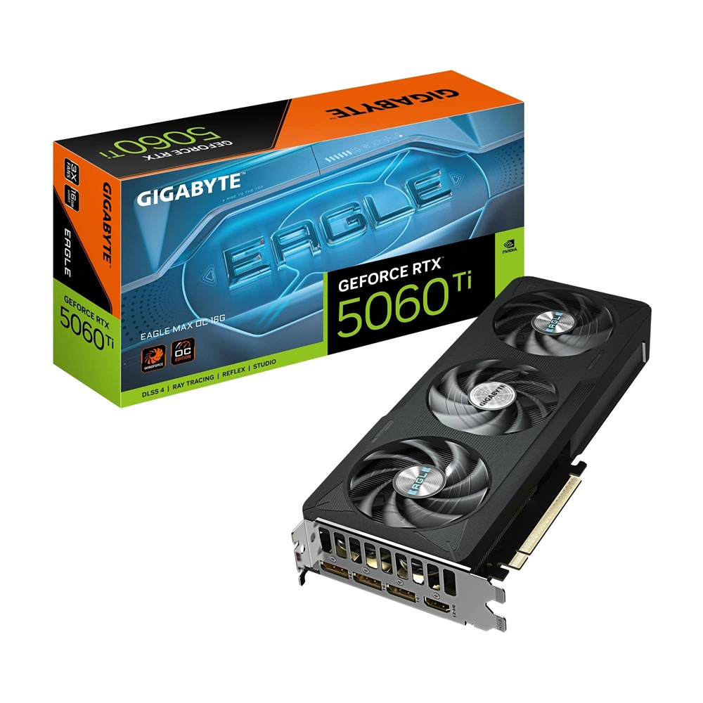 Gigabyte GeForce RTX 5060 Ti Eagle Max OC 16GB GDDR6 videókártya