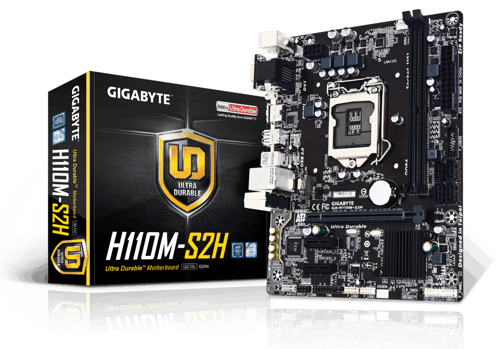 Gigabyte H110M-S2H Intel H110 LGA1151 mATX alaplap