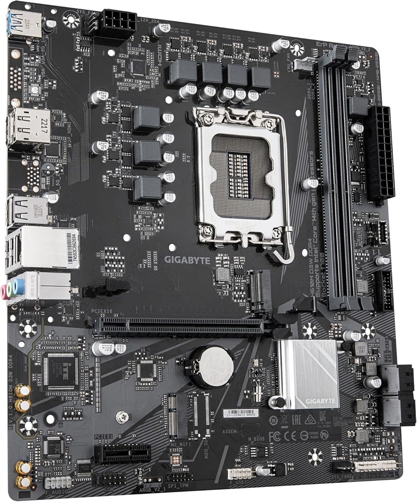 Gigabyte H610M D3W Intel H610 LGA1700 mATX alaplap