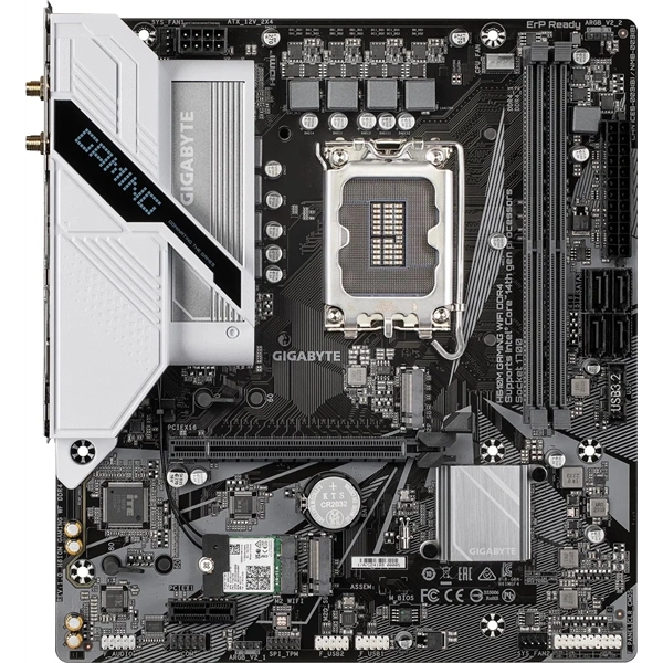 Gigabyte H610M GAMING Wi-Fi Intel H610 LGA1700 mATX alaplap