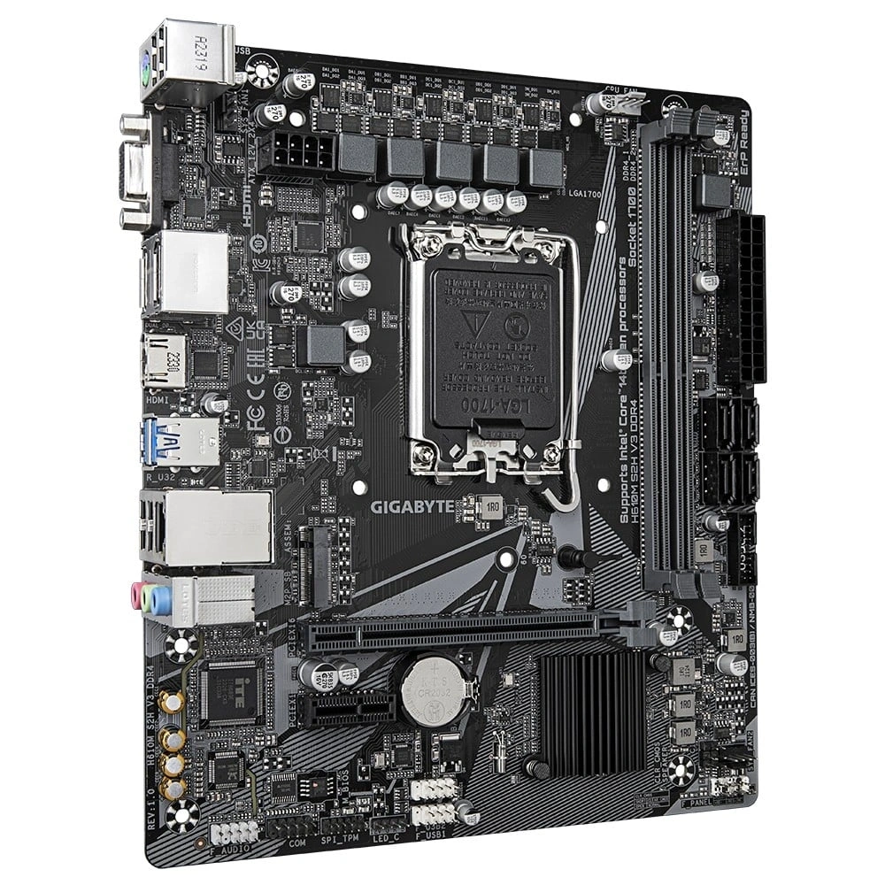 Gigabyte H610M S2H V3 Intel H610 LGA1700 mATX alaplap