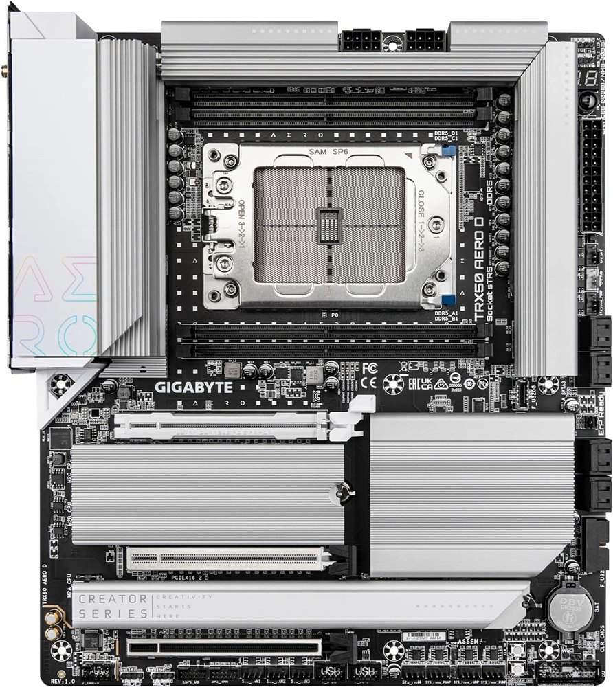 Gigabyte TRX50 AERO D AMD TR5 TRX50 E-ATX alaplap