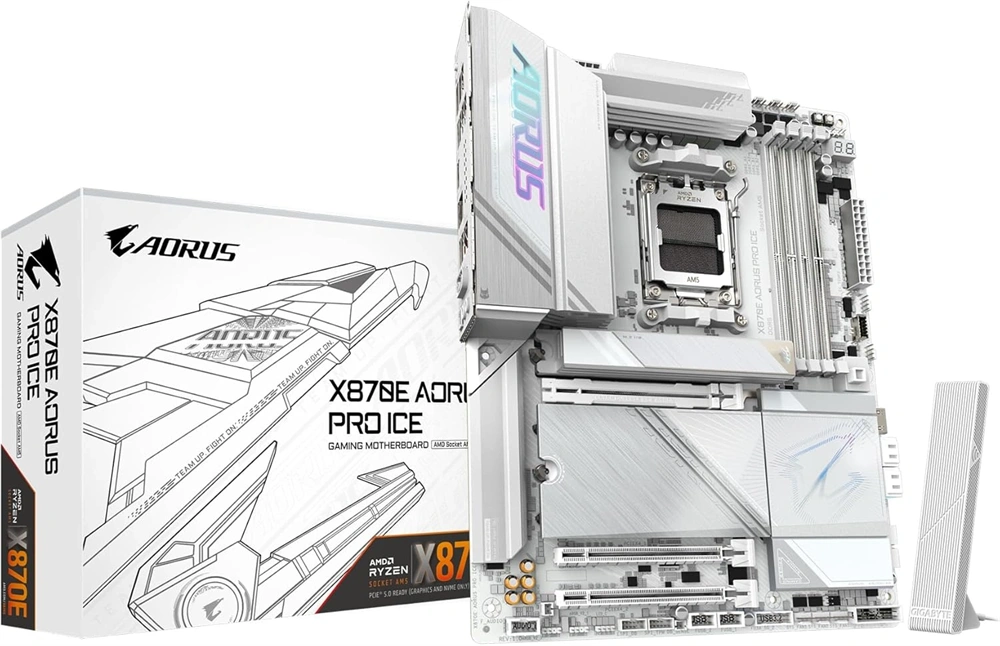 Gigabyte X870E AORUS PRO ICE AMD X870 AM5 ATX alaplap