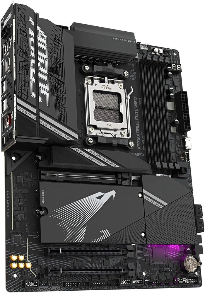 Gigabyte X870 AORUS ELITE Wi-Fi AMD X870 AM5 ATX alaplap