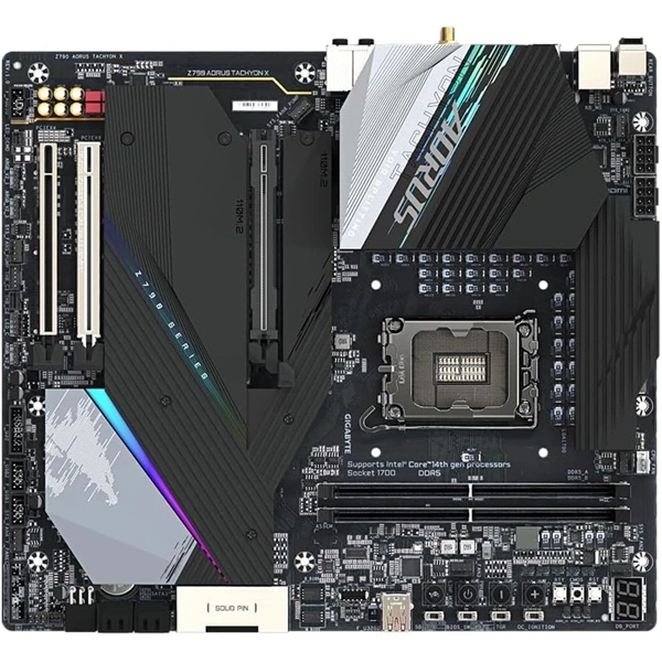 Gigabyte Z790 Aorus Tachyon X Intel Z790 LGA1700 E-ATX alaplap