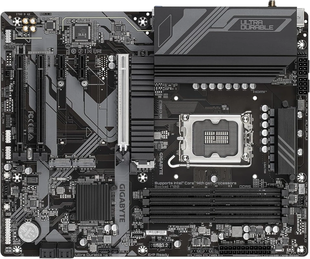 Gigabyte Z790 D AX Intel Z790 LGA1700 ATX alaplap
