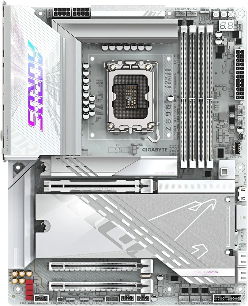 Gigabyte Z890 AORUS PRO ICE Intel Z890 LGA1851 ATX alaplap
