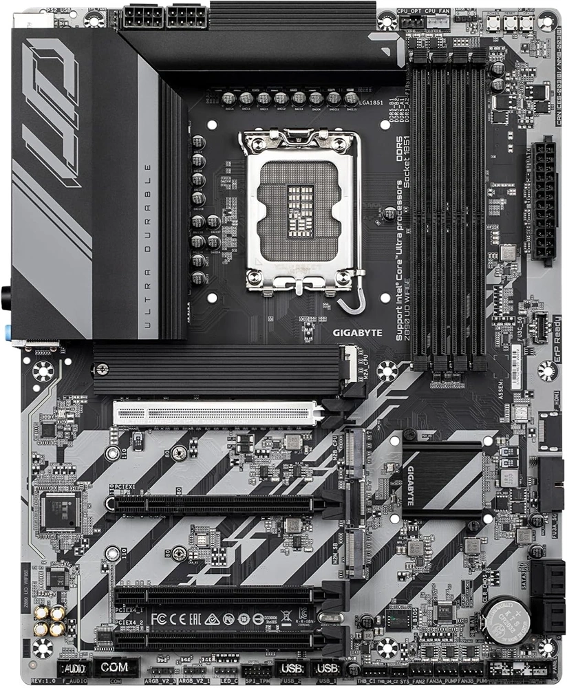 Gigabyte Z890 UD Wi-Fi Intel Z890 LGA1851 ATX alaplap
