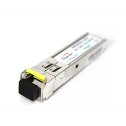 Gigalight BIDI SFP modul, 1.25G, 1550/1310nm, 20km távolság, 0~70 hőm. tart., DDM funkció, LC