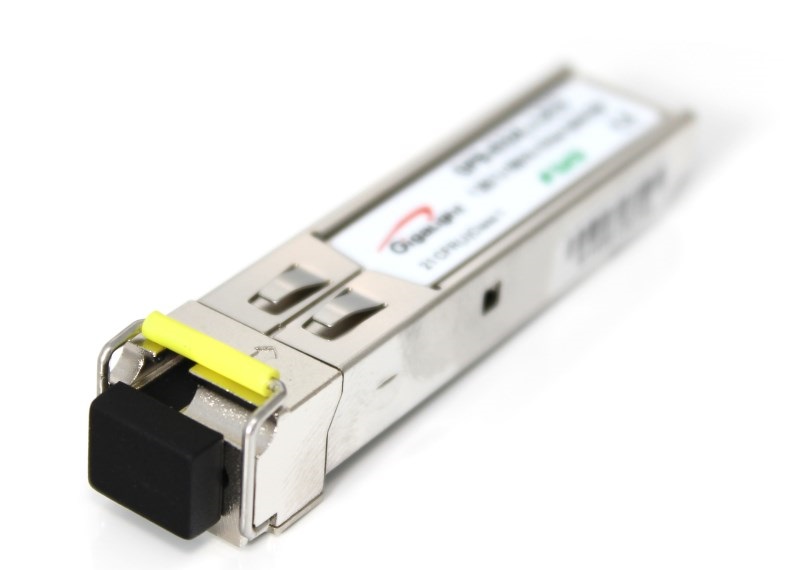 Gigalight BIDI SFP modul, 1.25G, 1550/1310nm, 40km távolság, 0~70 hőm. tart., DDM funkció, LC
