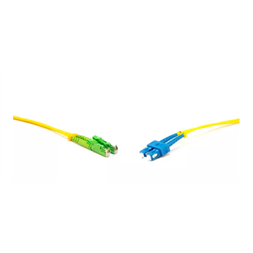 Gigalight Duplex optikai patch kábel 2xE2000/APC + 2xSC csarlakozóval, 3mm duplex core 9/125 LSZH, 5 m