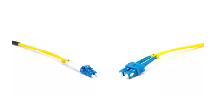 Gigalight Duplex optikai patch kábel 2xSC + 2xLC csatlakozóval 9/125 LSZH, 15 m