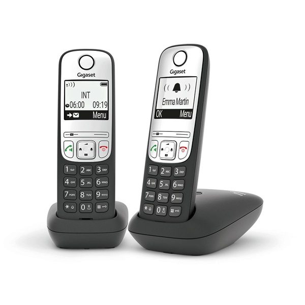 Gigaset A690 DUO fekete dect telefon (Újracsomagolt)
