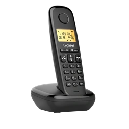 Gigaset Basic 100 fekete dect telefon