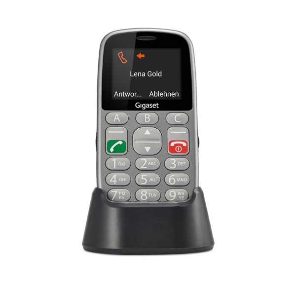 Gigaset GL390 2,2" Dual SIM ezüst mobiltelefon (Újszerű)