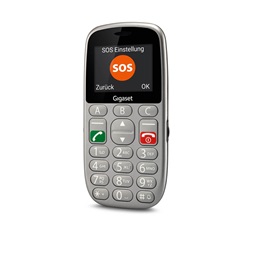 Gigaset GL390 2,2" Dual SIM ezüst mobiltelefon (Újszerű)
