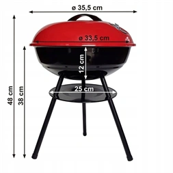 Globiz DA01089 kerti grill