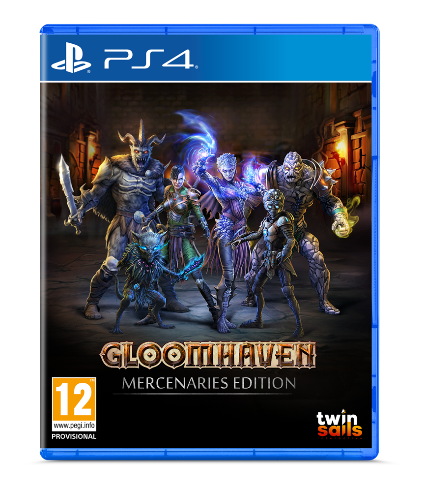 Gloomhaven: Mercenaries Edition PS4 játékszoftver