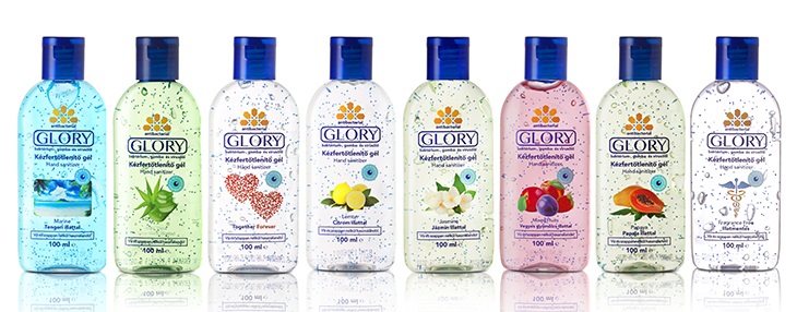 Glory/HC gél Jázmin 100 ml kézfertőtlenítő