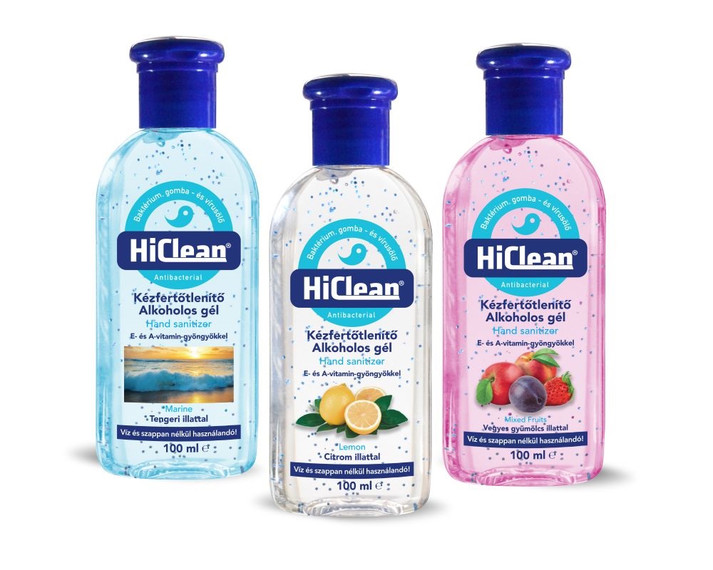 Glory/HCkézfertőtlenítő gél Tengeri 100 ml kézfertőtlenítő