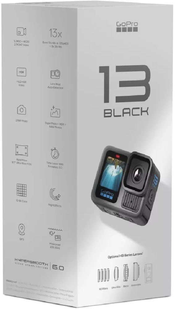 GoPro Hero13 Specialty Bundle fekete sportkamera csomag