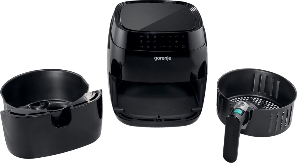 Gorenje AF1409DB fekete 3,5 L forrólevegős sütő