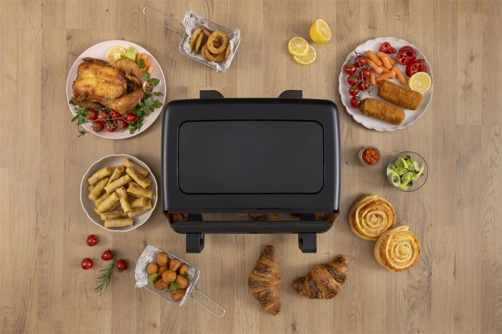 Gorenje AF2700BP fekete 9 L forrólevegős sütő