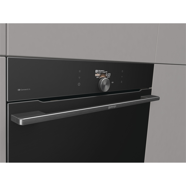 Gorenje BCM4058B beépíthető sütő és mikró kombi