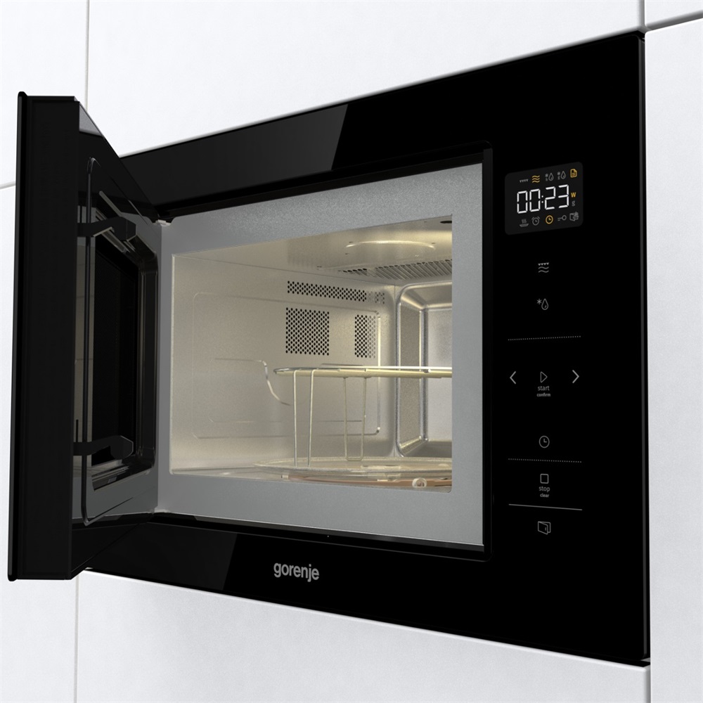 Gorenje BM251SG2BG 1000W 25L fekete beépíthető mikrohullámú sütő