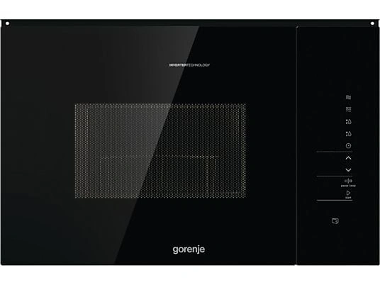 Gorenje BMI251SG3BG fekete 900W 25L beépíthető mikrohullámú sütő