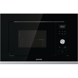Gorenje BMX201AG1BG 1000W 20L inox beépíthető grillezős mikrohullámú sütő