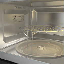Gorenje BMX201AG1BG 1000W 20L inox beépíthető grillezős mikrohullámú sütő