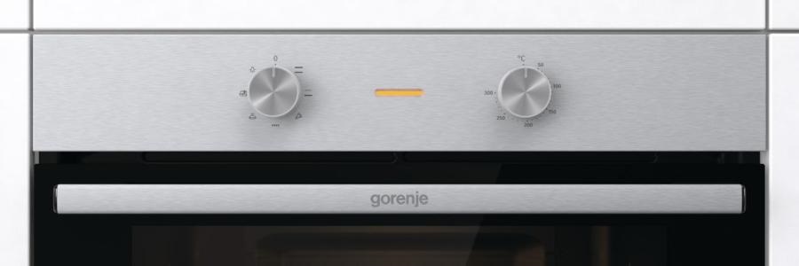Gorenje BO6712E02XK inox, beépíthető, sütőtér: 84L, grill, hidrolitikus, sütő
