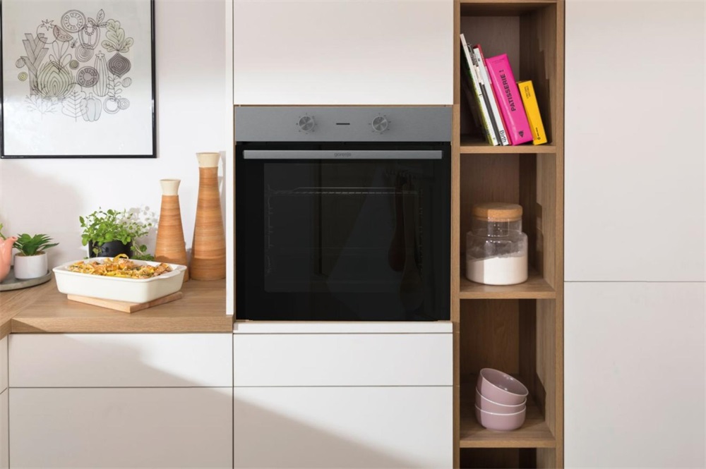 Gorenje BO6712E02XK inox, beépíthető, sütőtér: 84L, grill, hidrolitikus, sütő