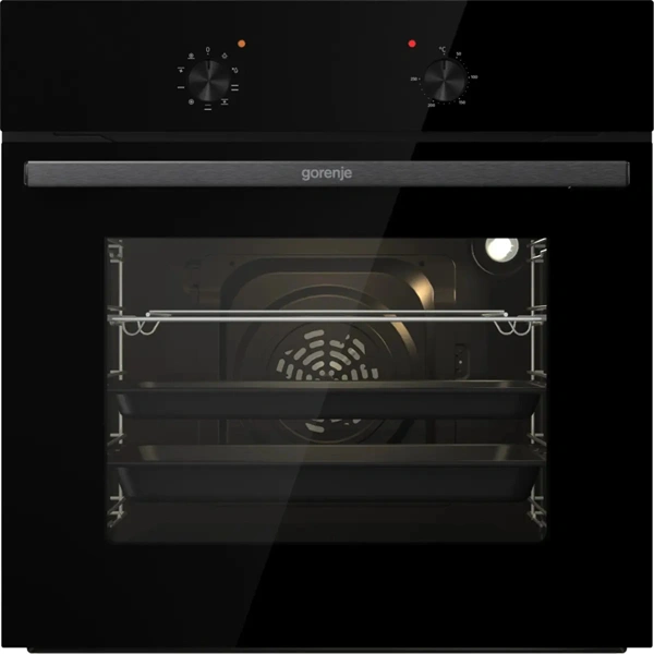 Gorenje BO6717E03ABG fekete, beépíthető, multifunkciós, 77 l, sütő