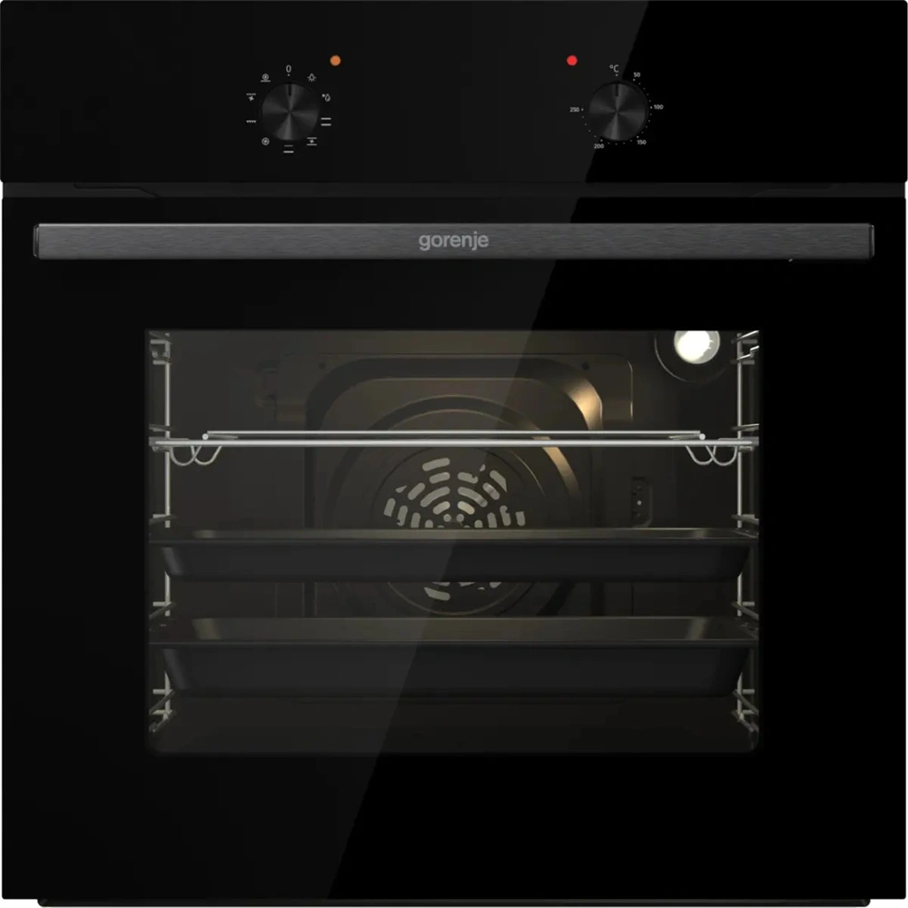 Gorenje BO6717E03ABG fekete, beépíthető, multifunkciós, 77 l, sütő