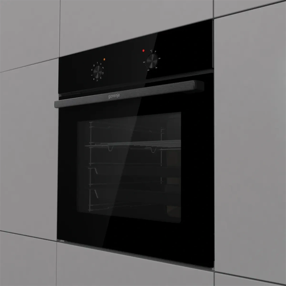 Gorenje BO6717E03ABG fekete, beépíthető, multifunkciós, 77 l, sütő