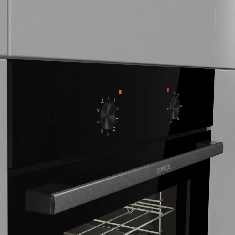Gorenje BO6717E03ABG fekete, beépíthető, multifunkciós, 77 l, sütő