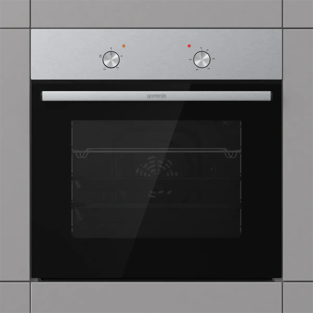 Gorenje BO6717E03AX inox, beépíthető, multifunkciós, 77 l sütő