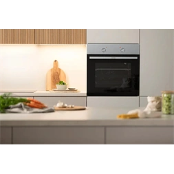 Gorenje BO6717E03AX inox, beépíthető, multifunkciós, 77 l sütő
