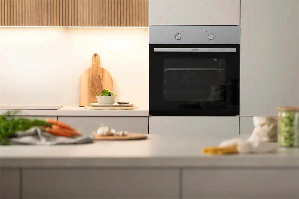 Gorenje BO6717E03AX inox, beépíthető, multifunkciós, 77 l sütő